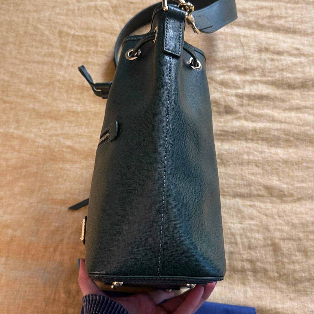 Dooney & Bourke drawstring saffiano bucket Bag - Picture 9 of 17
